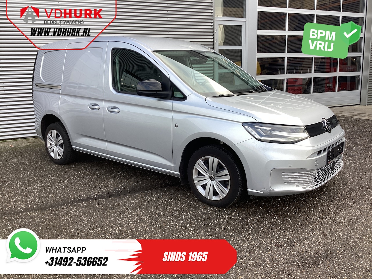 Volkswagen Caddy Cargo - 2.0 TDI 125 pk DSG Aut. LED/ Standkachel/ Carplay/ Stoelverw./ Airco/ Camera/ Cruise/ PDC - AutoWereld.nl