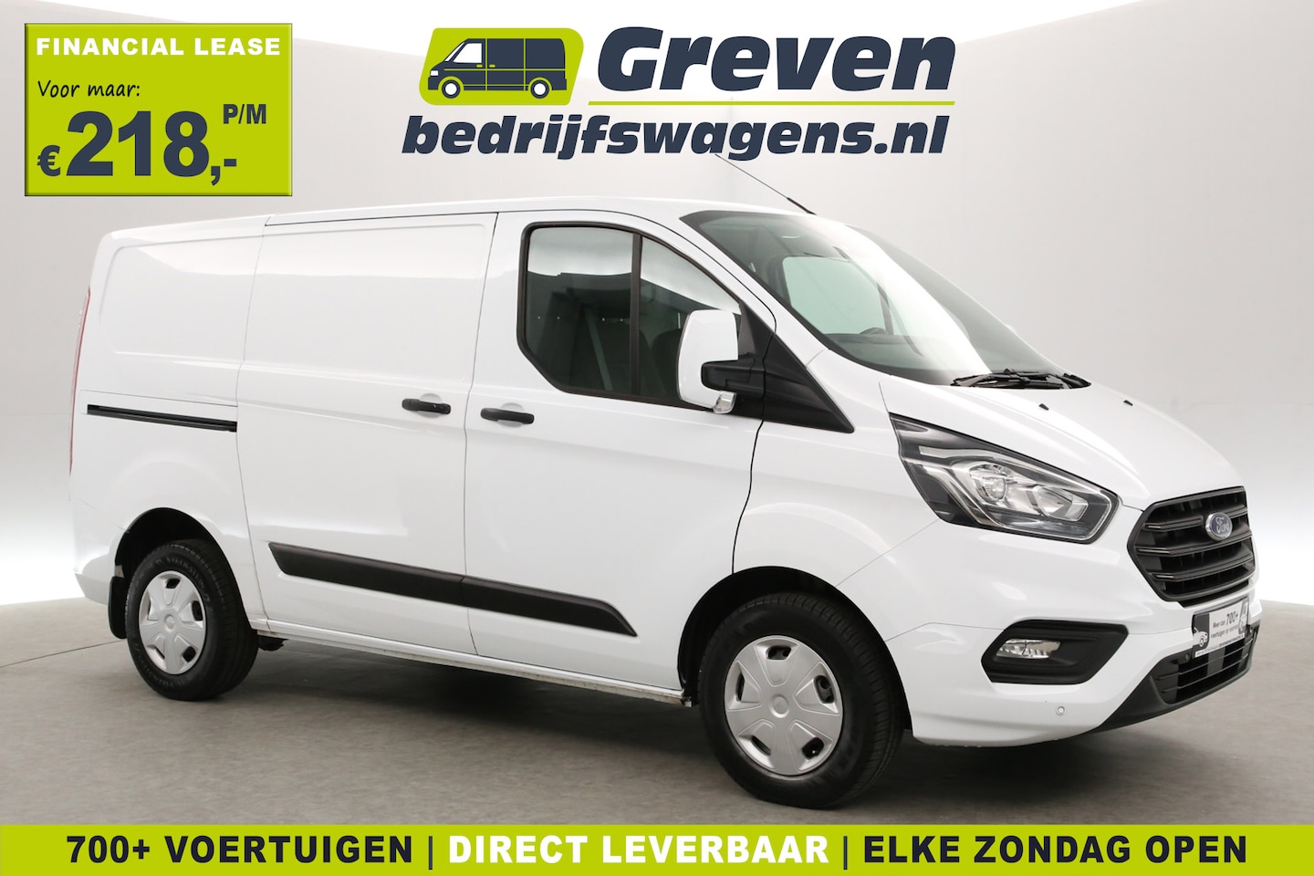 Ford Transit Custom - 2.0 TDCI L1H1 | Euro6 | Airco | Cruise | 3-Zits | Parkeersens. | Stoelverw. | Trekhaak - AutoWereld.nl