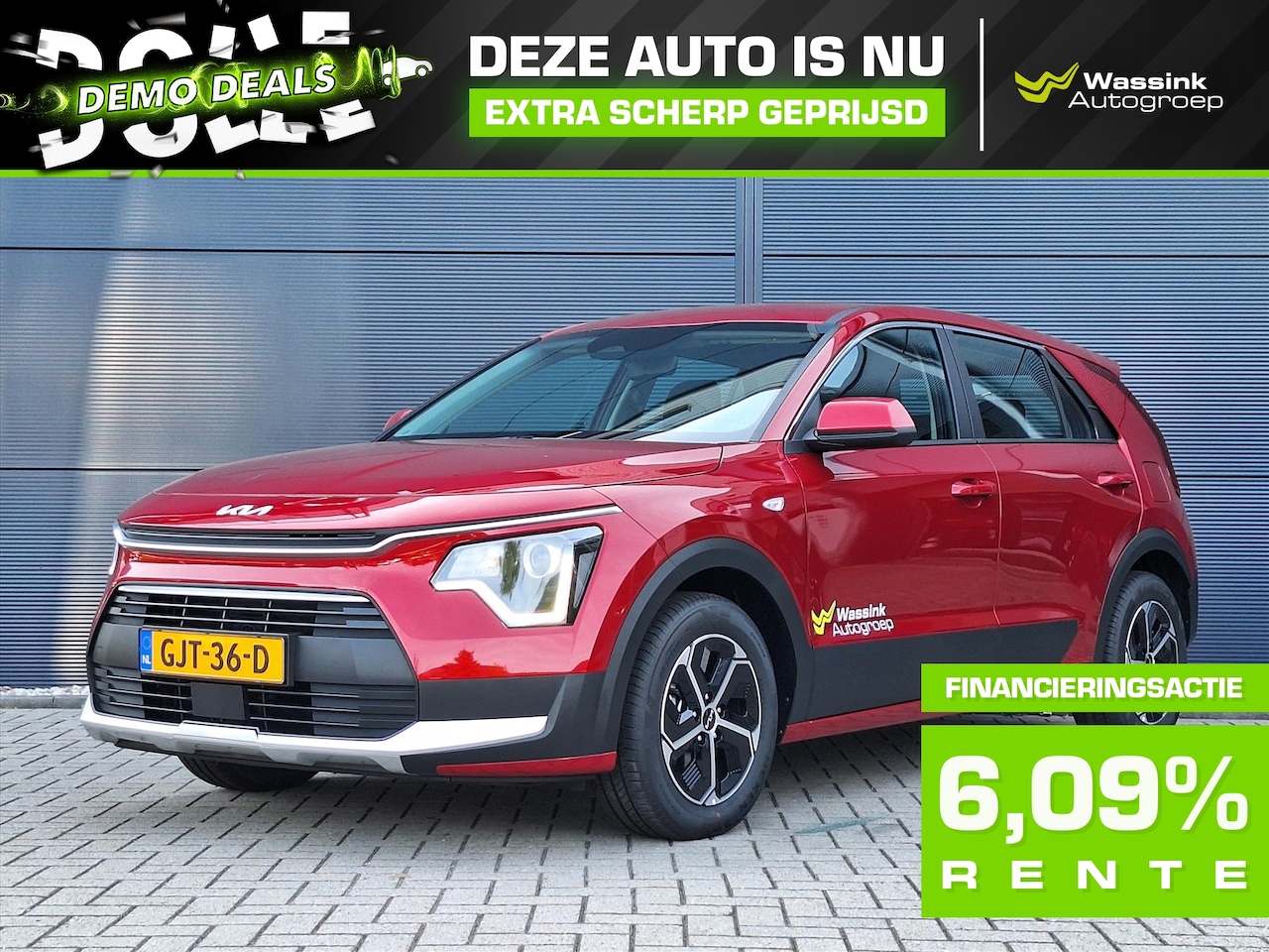 Kia Niro - DEMO DEAL I 1.6 GDi Hybrid 141pk DCT6 ComfortLine | Navigatie | Carplay | Climate control - AutoWereld.nl