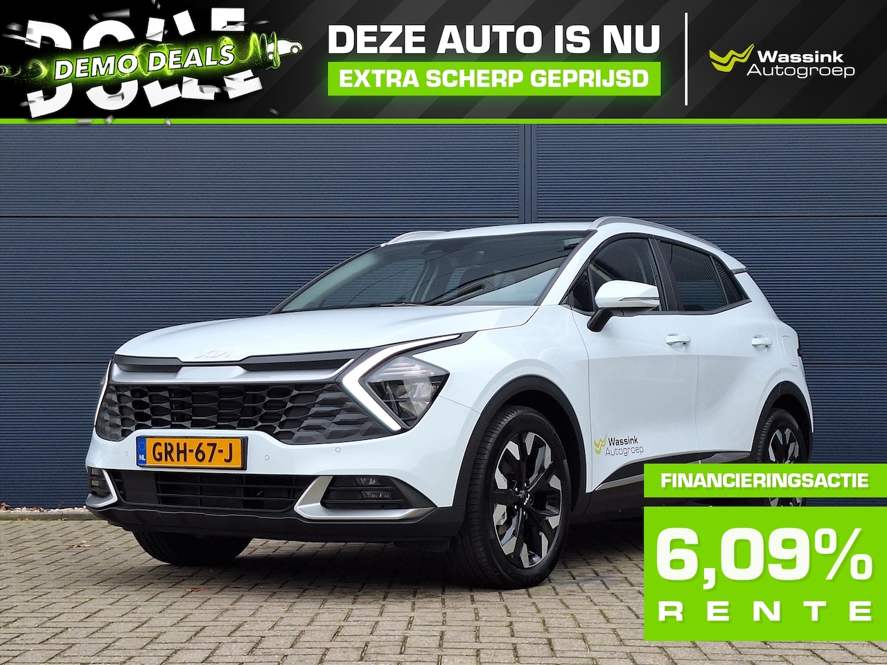 Kia Sportage - 1.6 T-GDi 265pk Plug-In Hybrid AT6 4WD DynamicLine | DIRECT LEVERBAAR - AutoWereld.nl