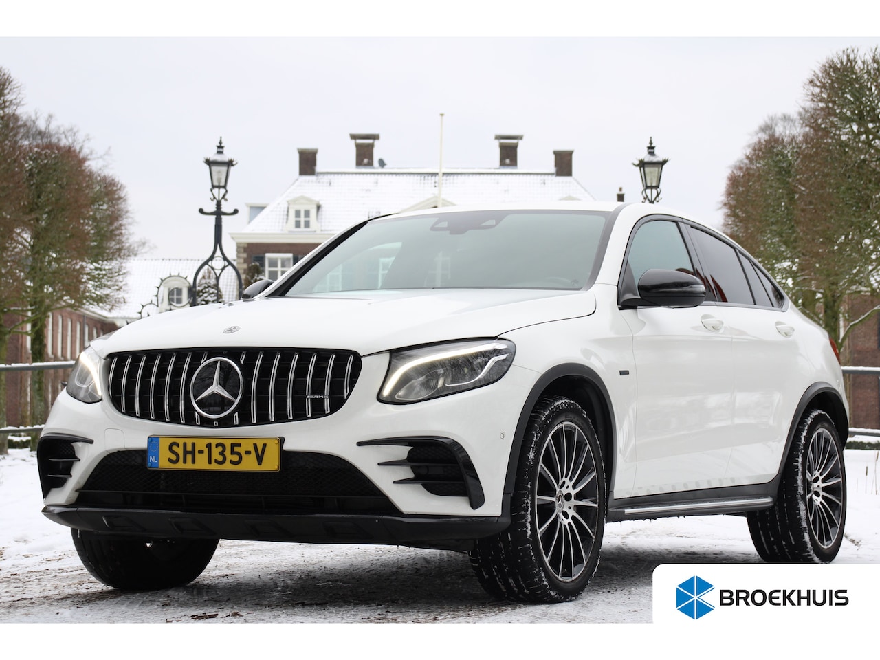 Mercedes-Benz GLC-klasse Coupé - 350e Business | NL-AUTO! | 1 EIGENAAR | LEDER | DODE HOEK | ADAPTIVE CRUISE | CAMERA | ELE - AutoWereld.nl