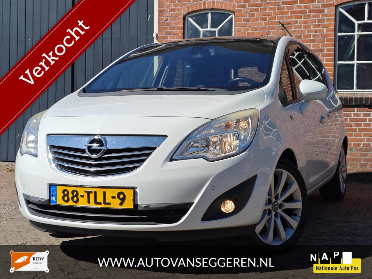 Opel Meriva - 1.4 Turbo - Trekhaak / Cruise / Clima / pano - AutoWereld.nl