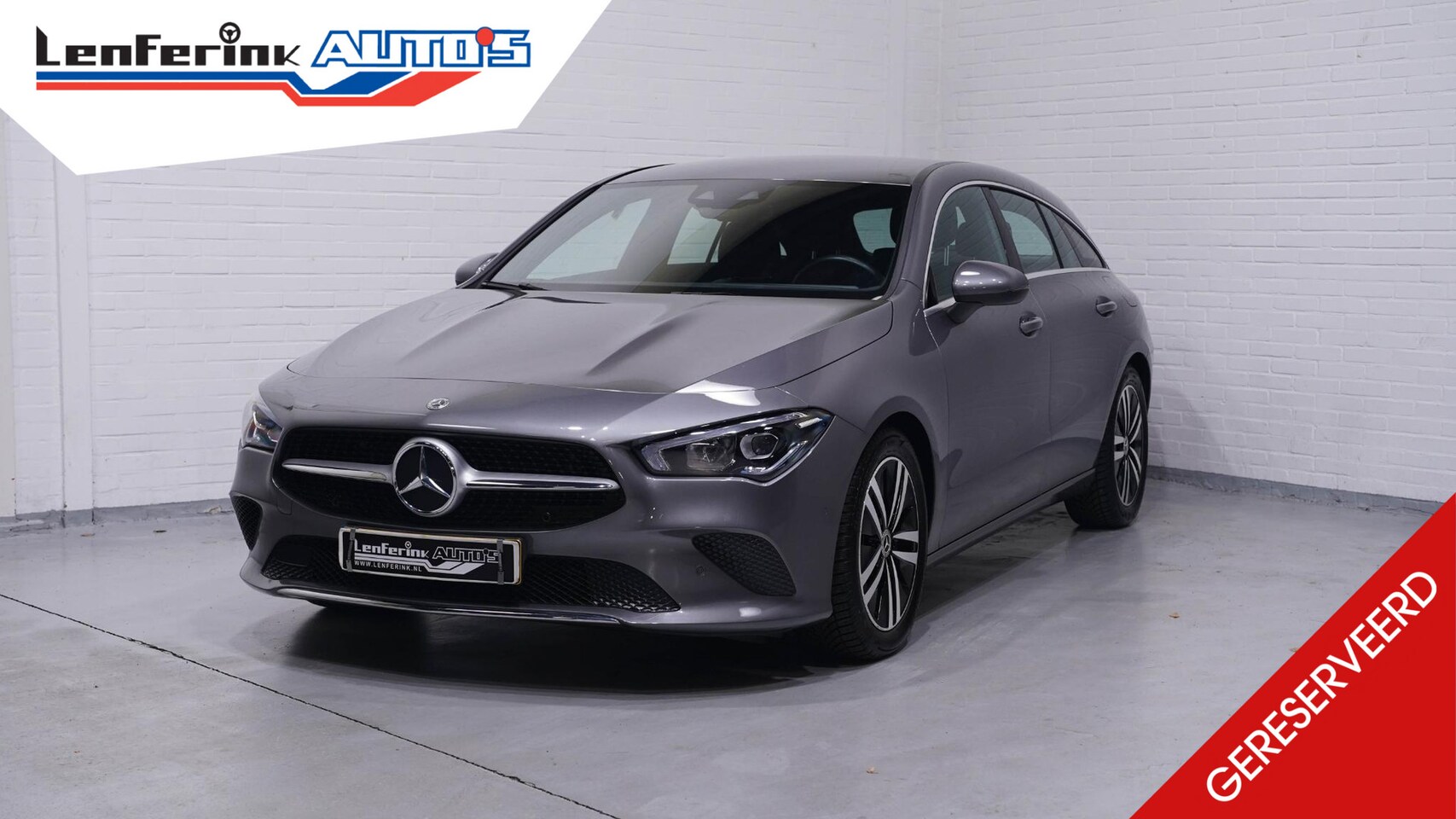 Mercedes-Benz CLA-klasse Shooting Brake - 180 Business Solution Luxury 1e Eig. NAP Camera Leder Comfortstoelen Stoelverwarming Rijkl - AutoWereld.nl