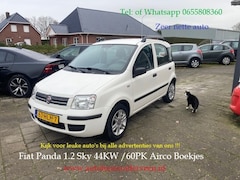 Fiat Panda - 1.2 Sky 44KW 60PK Airco Boekjes