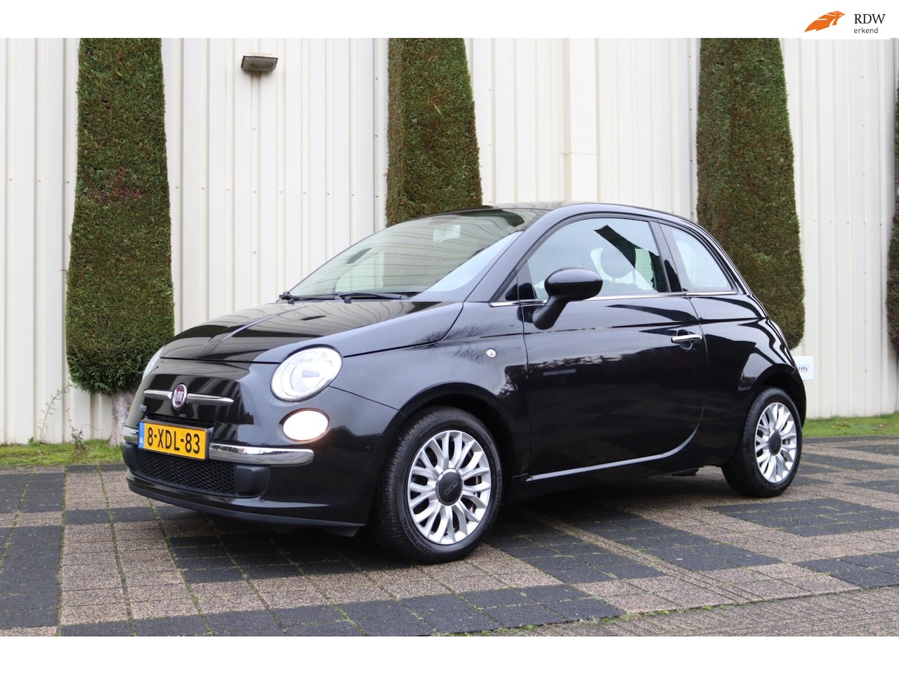 Fiat 500 - 0.9 TwinAir Turbo Lounge Panoramadak, Airco, LMV - AutoWereld.nl