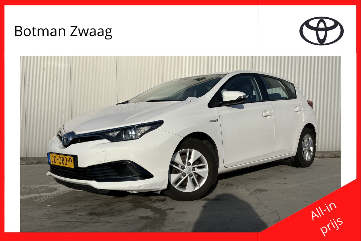 Toyota Auris - 1.8 Hybrid Now | Trekhaak | Slotbouten - AutoWereld.nl