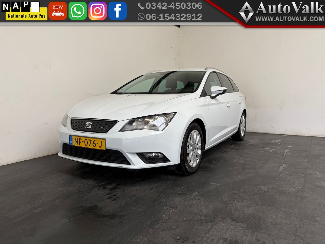 SEAT Leon ST - 1.0 EcoTSI Style Connect. Carplay! - AutoWereld.nl