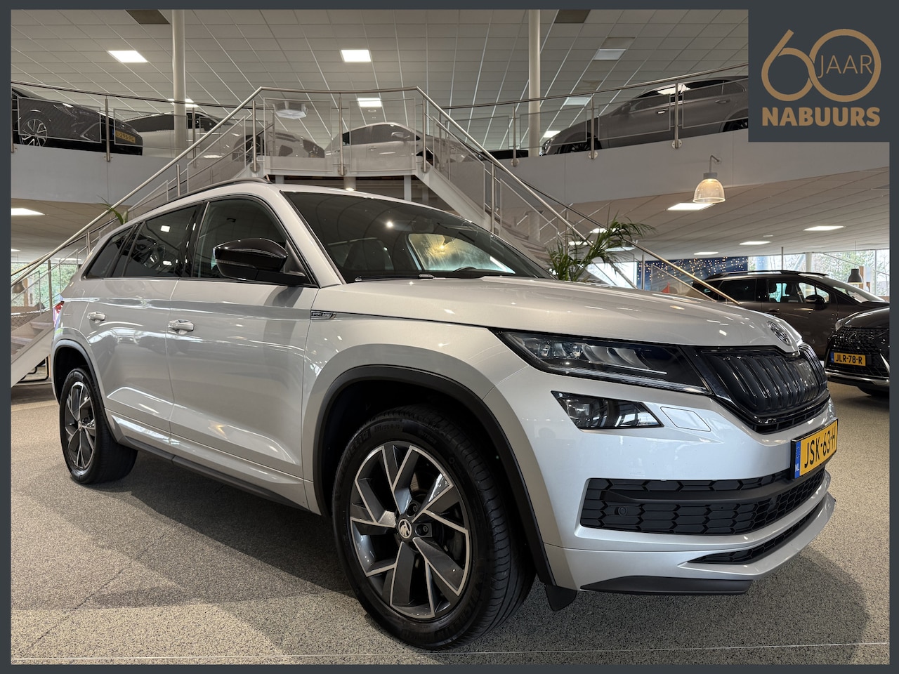 Skoda Kodiaq - 1.5 TSI Sportline Business 1.5 TSI Sportline Business, Trekhaak, Camera, Adaptive cruise - AutoWereld.nl