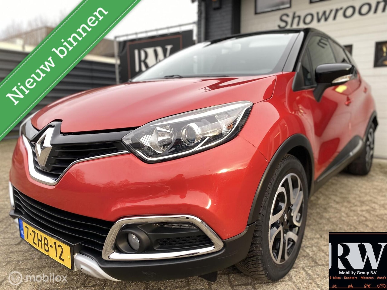 Renault Captur - 1.2 TCe Helly Hansen AUTOMAAT*CRUISE*NAVI*A/C - AutoWereld.nl