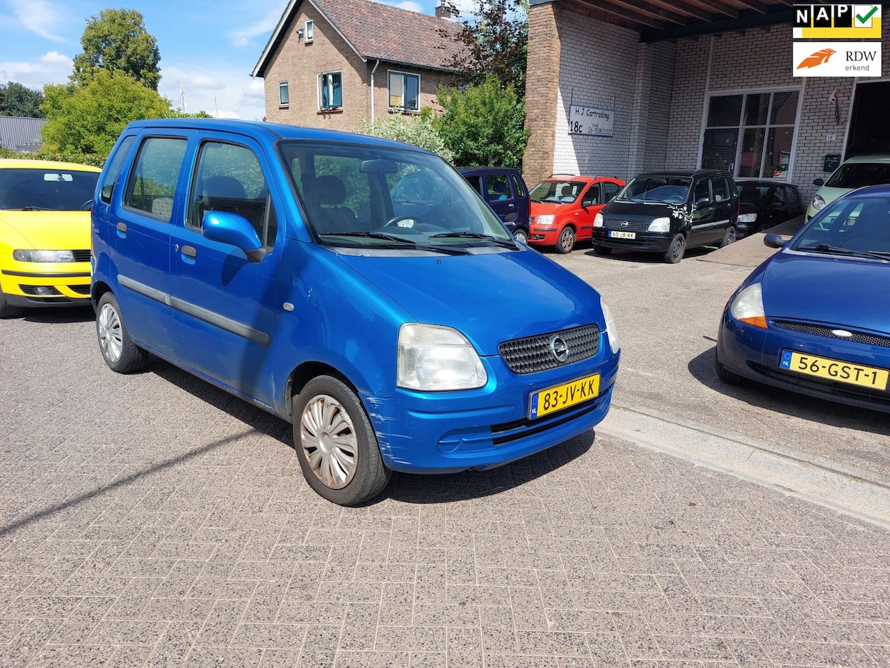 Opel Agila - 1.2-16V Comfort Loop Sloop Cross Rodeo - AutoWereld.nl