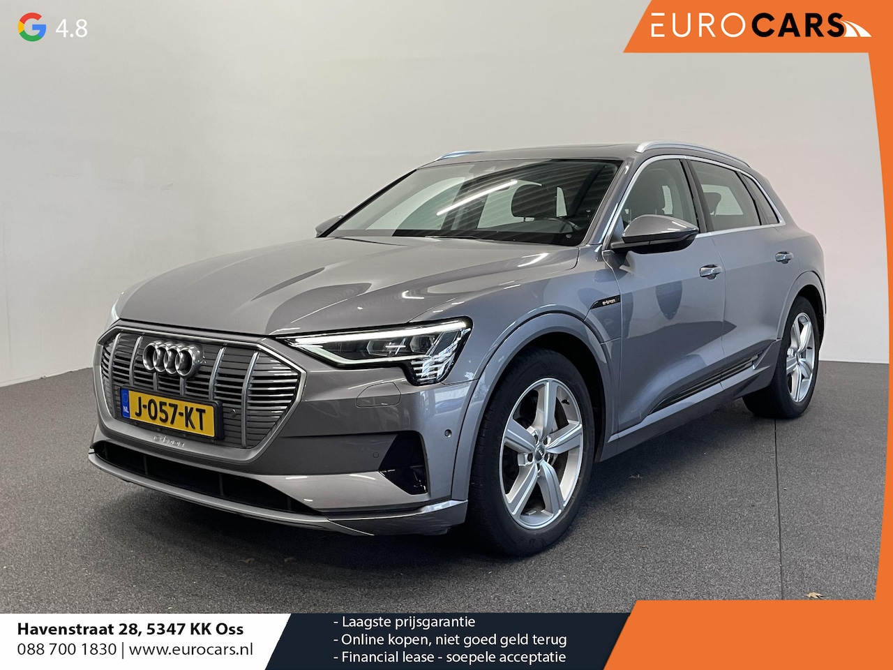 Audi e-tron - 50 quattro Business edition Plus 71 kWh Panoramadak Navigatie Parkeersensoren Adaptive Cru - AutoWereld.nl