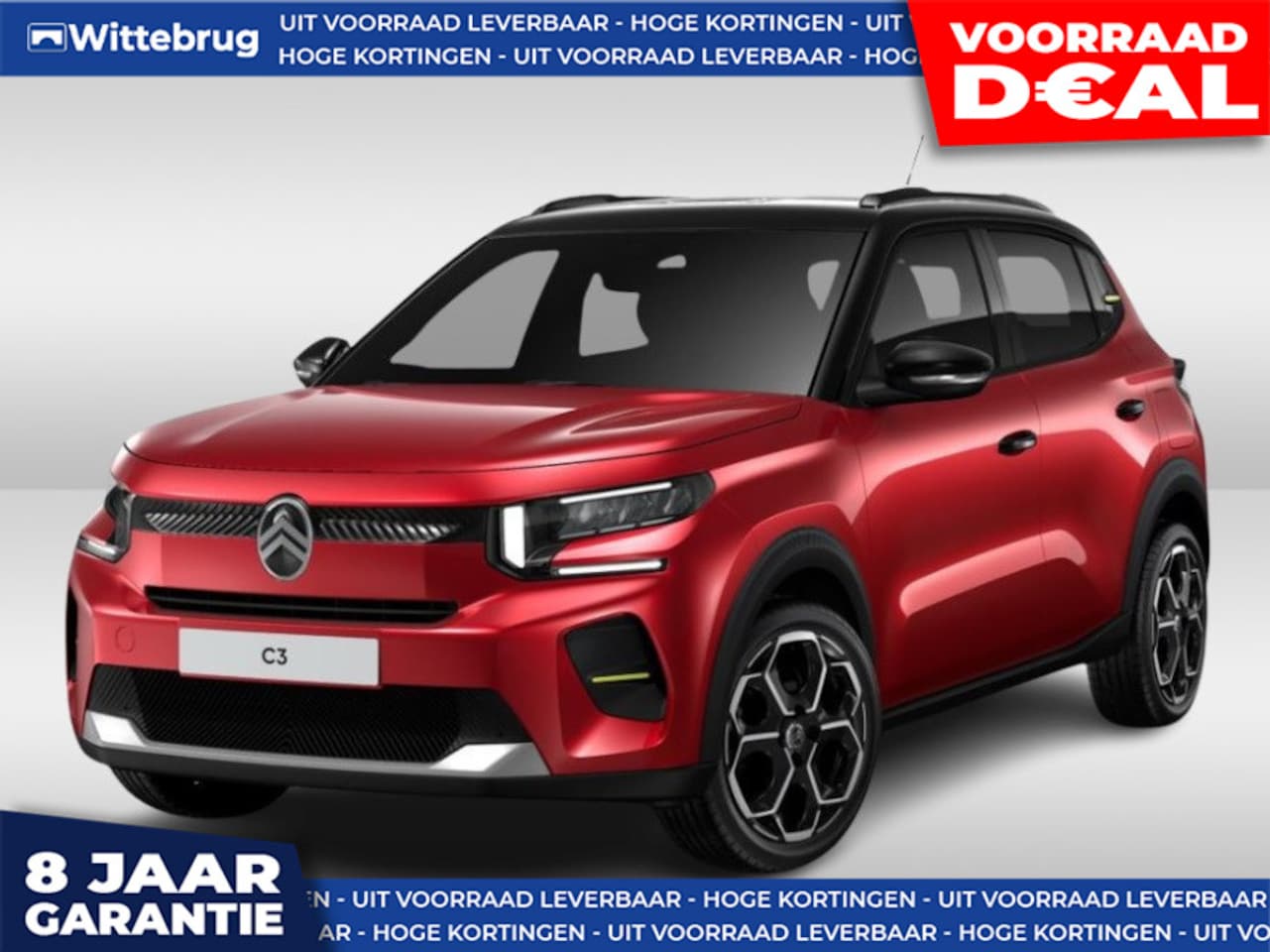 Citroën C3 - 1.2 Turbo You + Pack PLUS DIRECT RIJDEN -   tot 8 JAAR GARANTIE - AutoWereld.nl