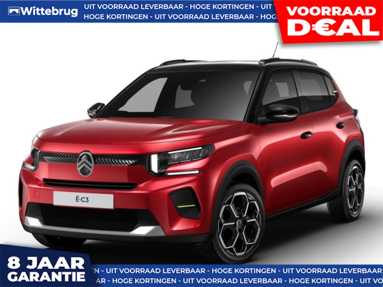 Citroën Ë-C3 Aircross - Max 113pk 44 kWh DIRECT RIJDEN -  GRATIS WALLBOX - 8 JAAR GARANTIE - AutoWereld.nl