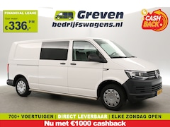 Volkswagen Transporter - 2.0 TDI L2H1 | Euro6 | 140PK | DC | 6-Zits | Airco | Trekhaak | Elektrpakket