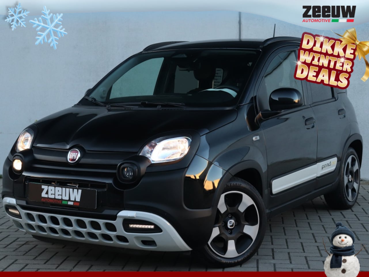 Fiat Panda - 1.0 Hybrid Pandina | Airco | Carplay | Cruise | 5zits | PDC - AutoWereld.nl
