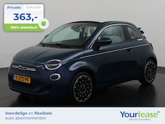 Fiat 500e - Cabrio La Prima 42 kWh | All-in 363, - Private Lease | Direct uit voorraad