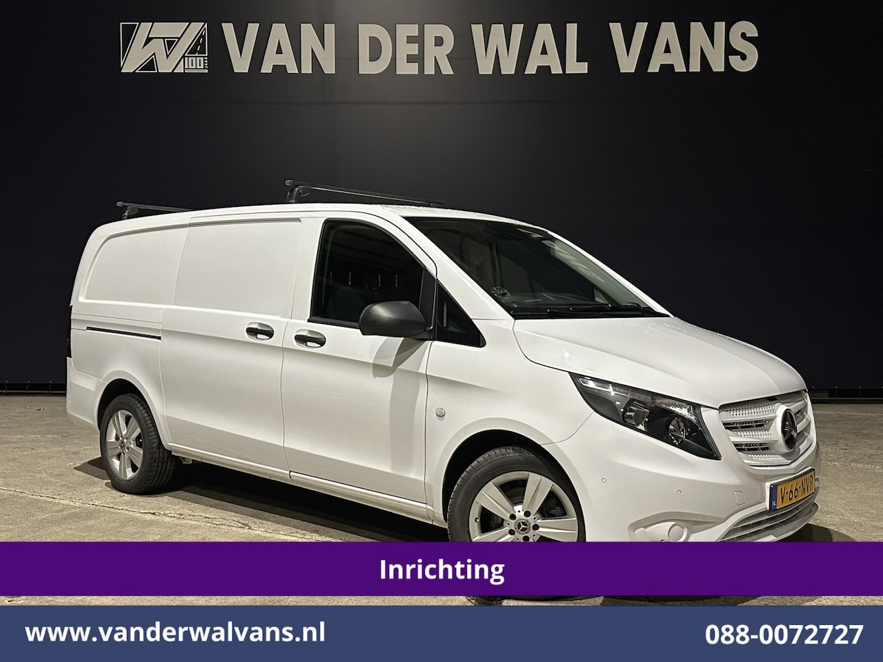 Mercedes-Benz Vito - 114 CDI 136pk L2H1 Inrichting Euro6 Airco | Camera | LM velgen | Cruisecontrol | Trekhaak - AutoWereld.nl
