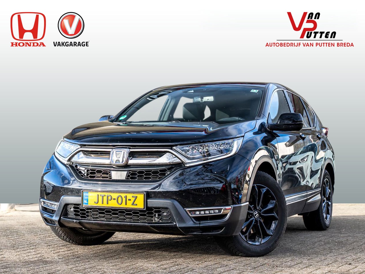 Honda CR-V - 2.0 Full Hybrid Black Edition Automaat | Navigatie | Apple Carplay / Android Auto | BTW au - AutoWereld.nl