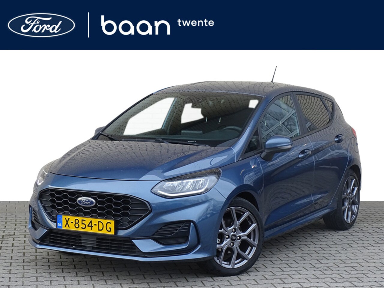 Ford Fiesta - 1.0 Turbo 125pk Mild Hybride ST-Line | keyless | winterpack | full led koplampen | - AutoWereld.nl
