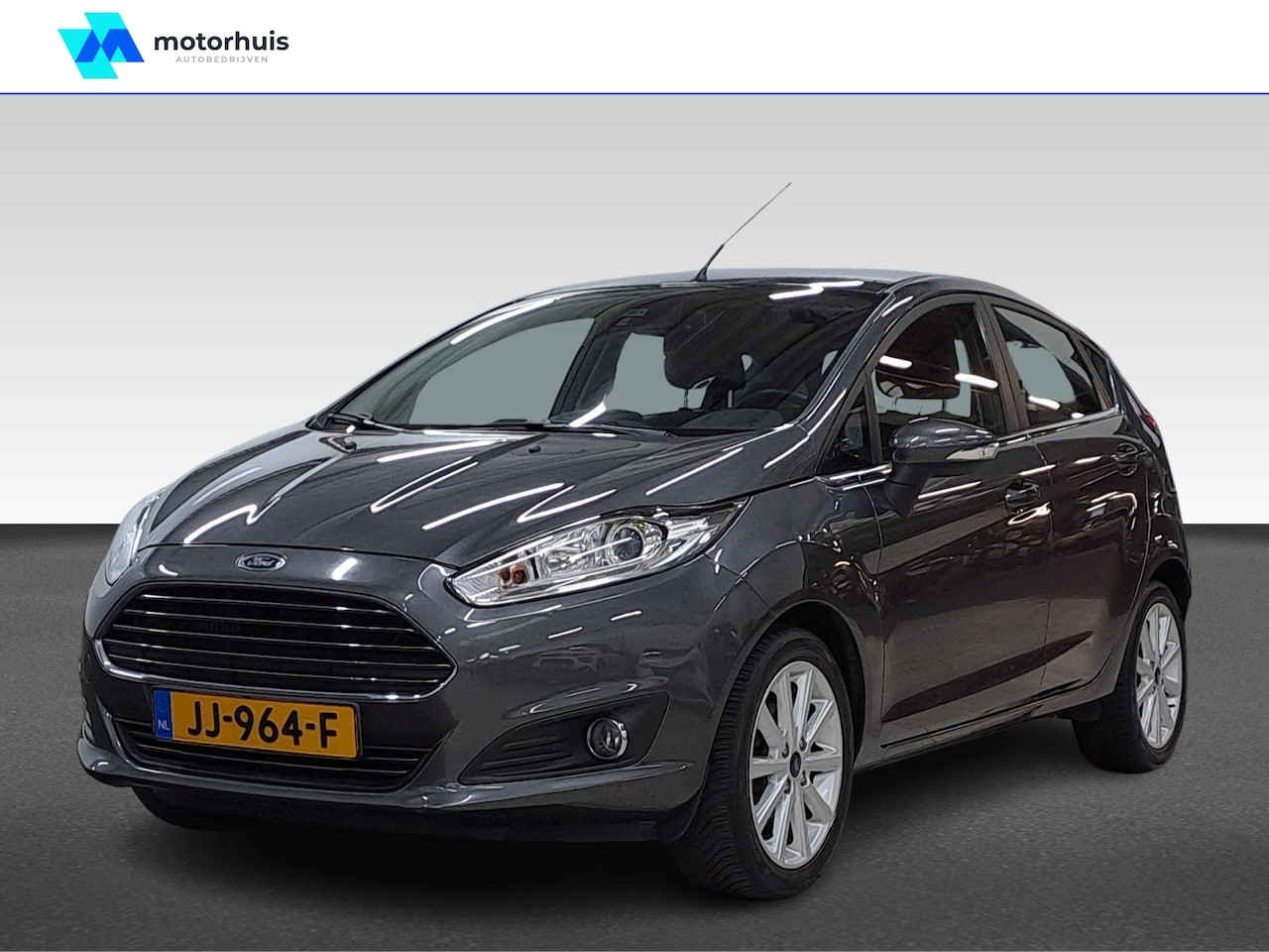 Ford Fiesta - 1.0 EcoBoost 100PK 5DRS TITANIUM NAVI ECC CRUISE LM TREKHAAK NAP - AutoWereld.nl