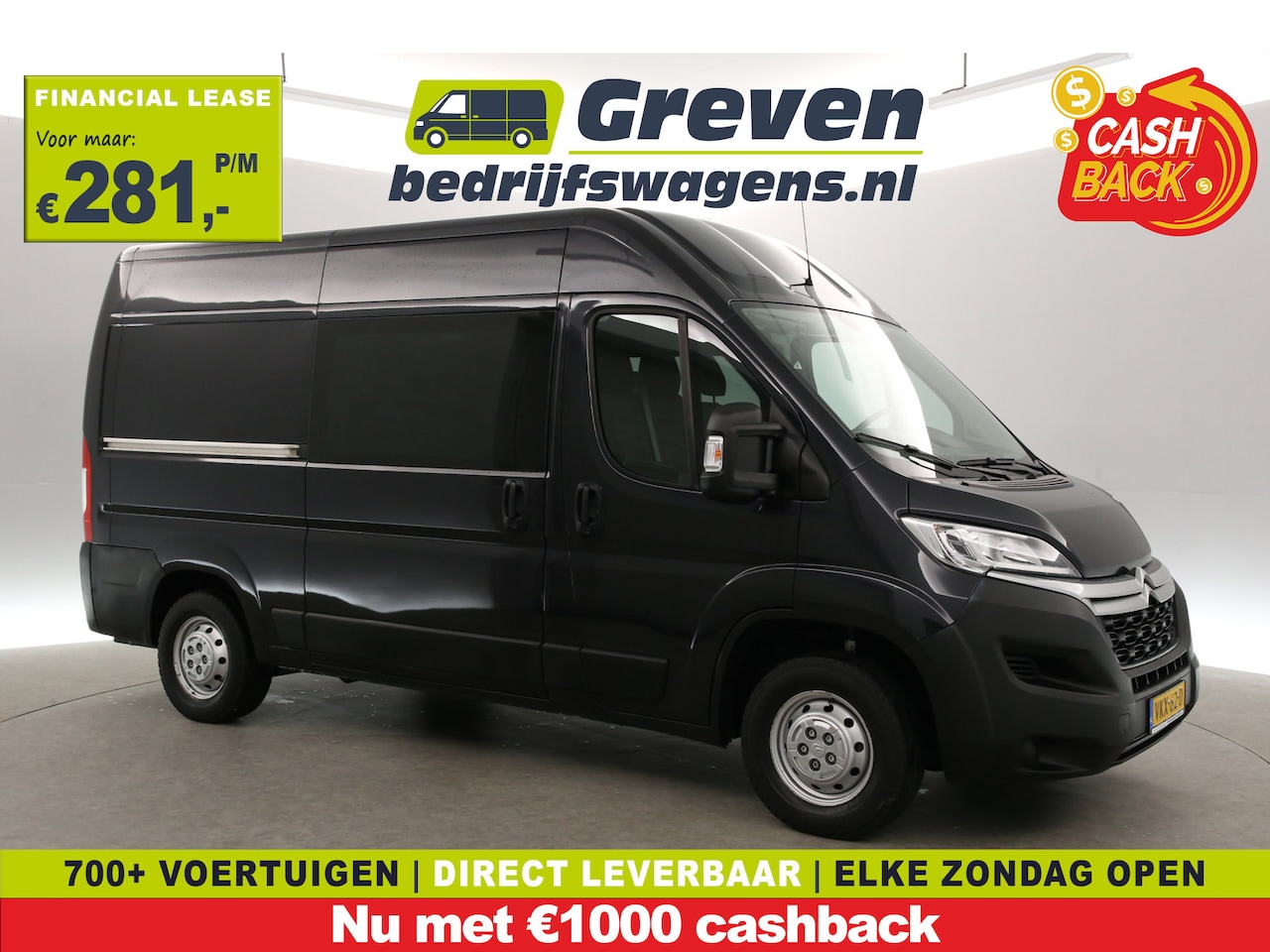 Citroën Jumper - 30 2.2 BlueHDi L2H2 | DC | 6-Zits | Euro6 | Airco | Camera | Cruise | Trekh. | Navigatie - AutoWereld.nl