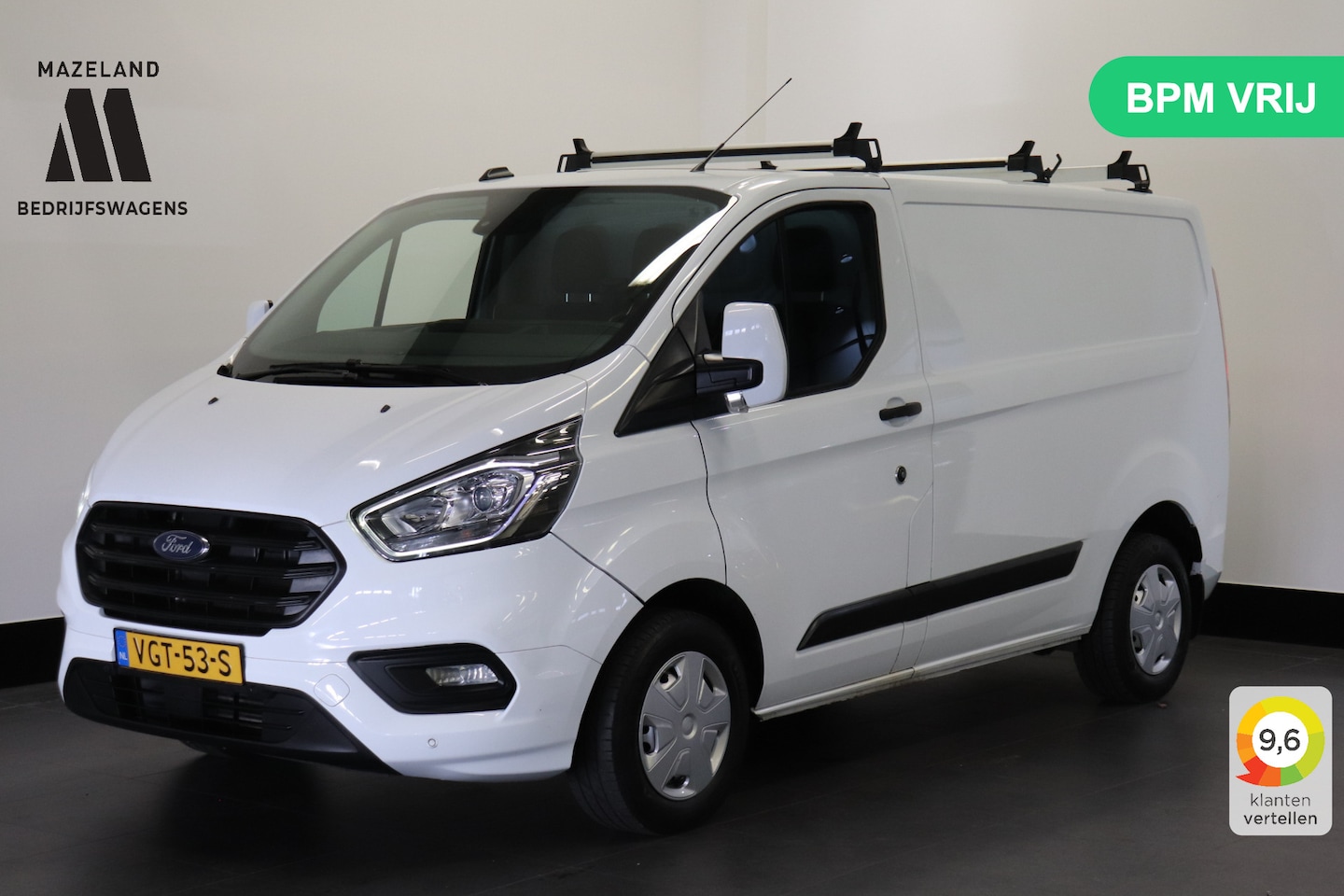Ford Transit Custom - 2.0 TDCI EURO 6 - Airco - Cruise - Navi - PDC - €13.900,- Excl. - AutoWereld.nl