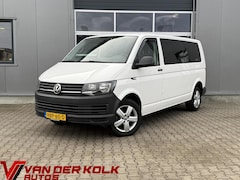 Volkswagen Transporter - 2.0 TDI L2H1 Dubbele Cabine Comfortline | CarPlay | Trekhaak | Navigatie | Cruise | Airco