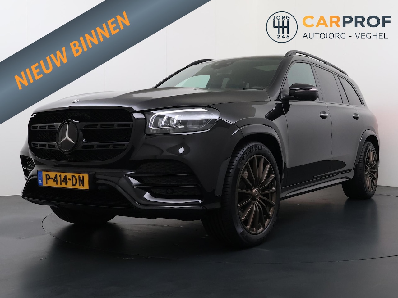 Mercedes-Benz GLS - 400 d 4MATIC Premium Plus AMG Styling Panoramadak 7 Persoons 22" Burmester Trekhaak - AutoWereld.nl