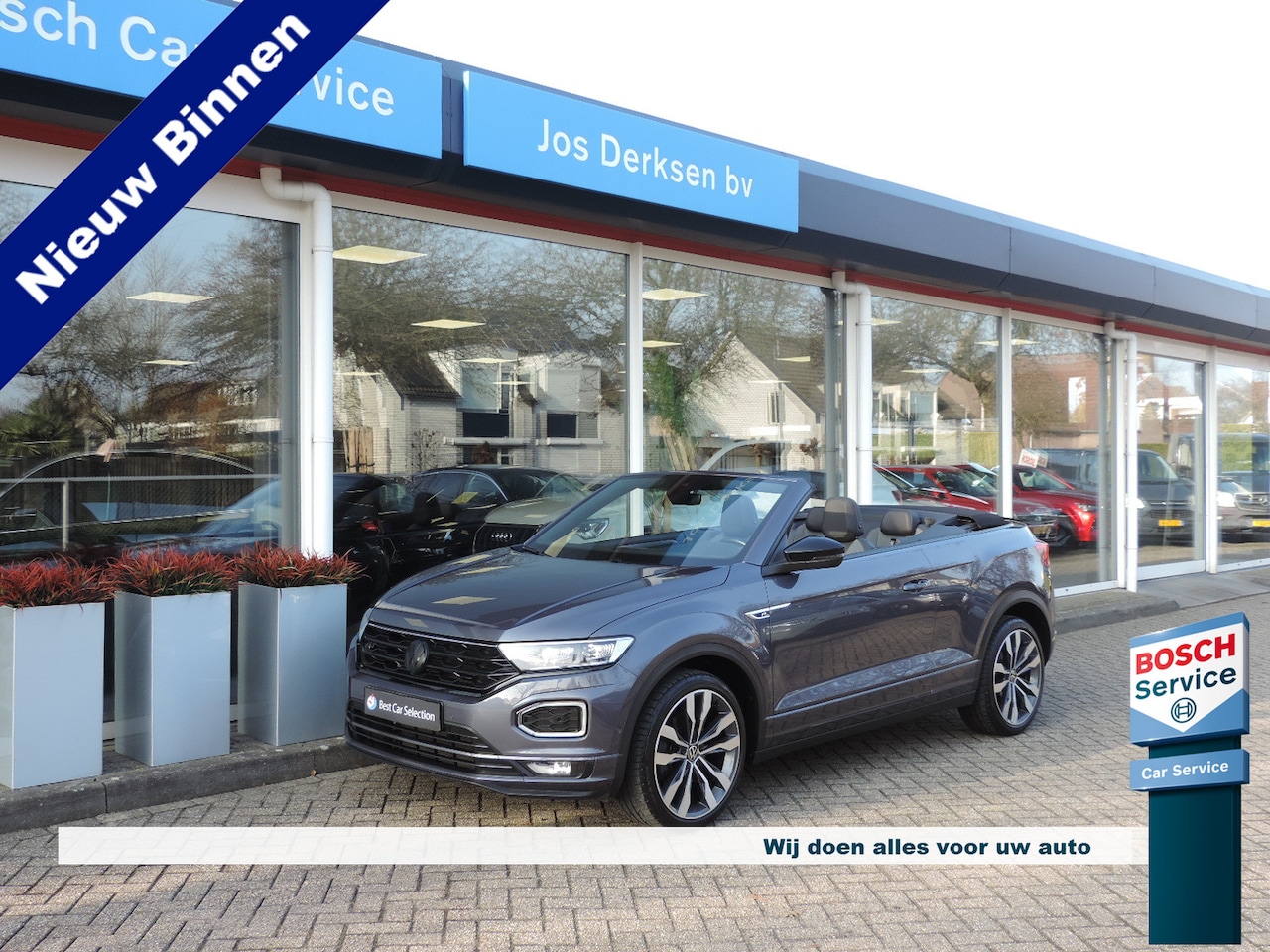 Volkswagen T-Roc Cabrio - 1.5 TSI 110kW R-Line Black Style DSG -  ACC | Stoelverw. | Nav | Camera | Blindspot | Park - AutoWereld.nl