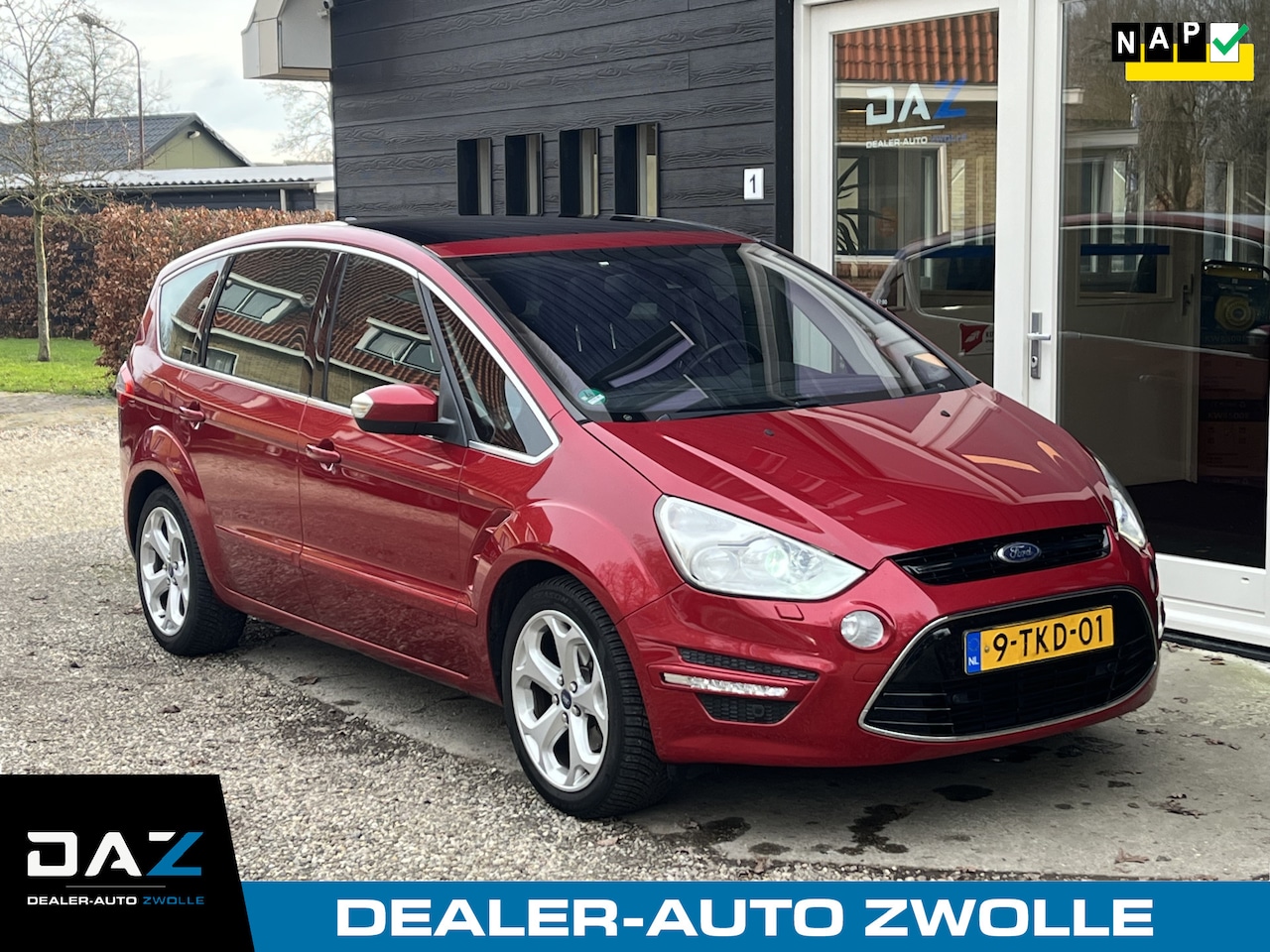 Ford S-Max - 1.6 EcoBoost Platinum 7p. Ecc/Audio/Navi/Pano/Leer - AutoWereld.nl