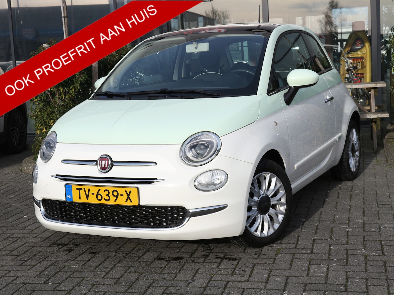 Fiat 500 - 0.9 TwinAir Turbo Collezione 36371 KM CRUISE NAVI CLIMA - AutoWereld.nl