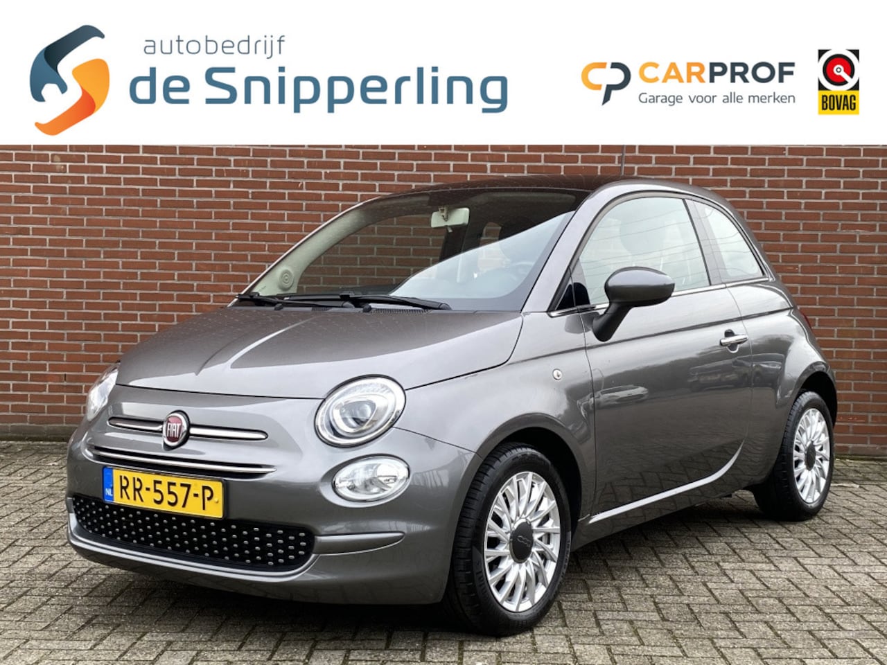 Fiat 500 - 0.9 TwinAir T Lounge AUTOMAAT CRUISE AIRCO PANO LMV BLUETOOTH - AutoWereld.nl