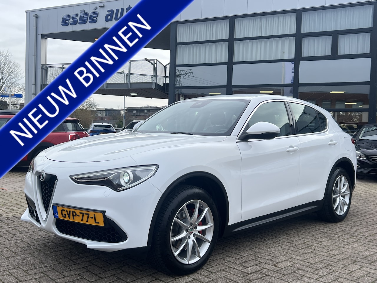 Alfa Romeo Stelvio - 2.0 T 280 Pk AWD First Edition Xenon Navigatie Camera Elek Stoelen Leder Stoel + Stuurverw - AutoWereld.nl