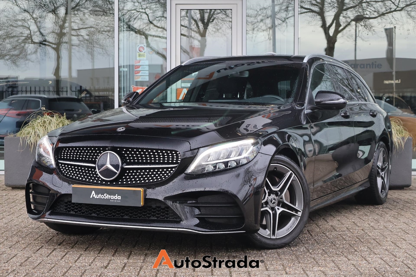 Mercedes-Benz C-klasse Estate - C160 AMG-Line 129pk | Cruise | Climate | 360 Camera | Navigatie | Virtual | Stoelverwarmin - AutoWereld.nl