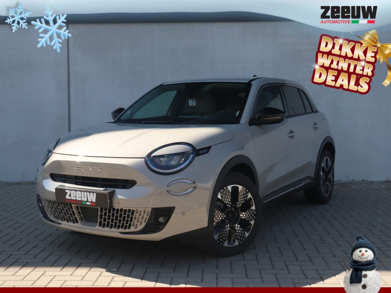 Fiat 600e - La Prima 54 kWh | Navi | Camera | Carplay | 18" - AutoWereld.nl