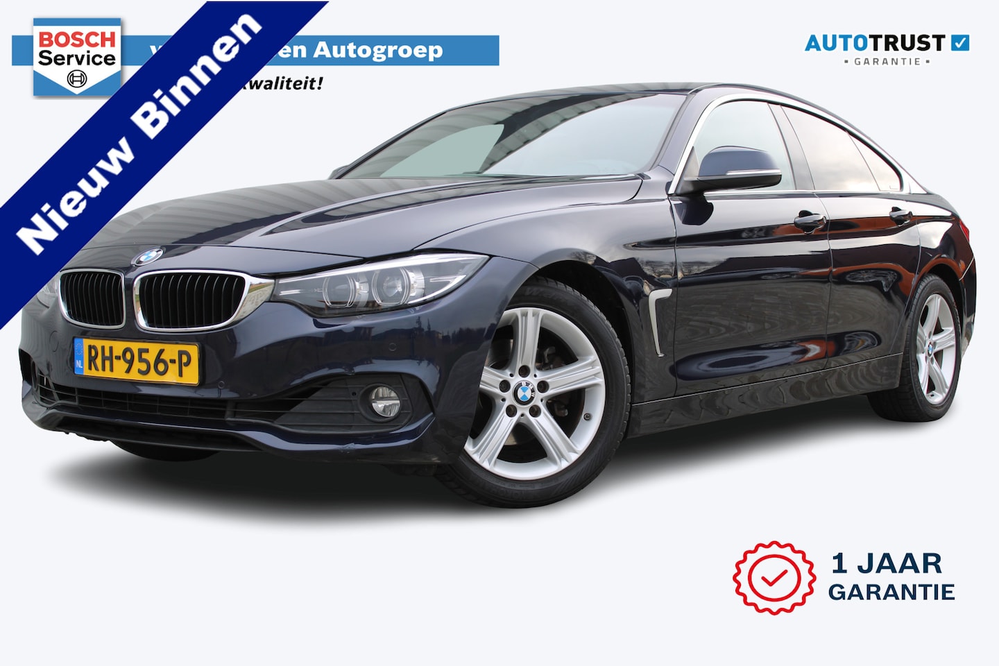 BMW 4-serie Gran Coupé - 418i High Executive | Incl. 12 maanden garantie | Cruise control | Climate control | Stoel - AutoWereld.nl