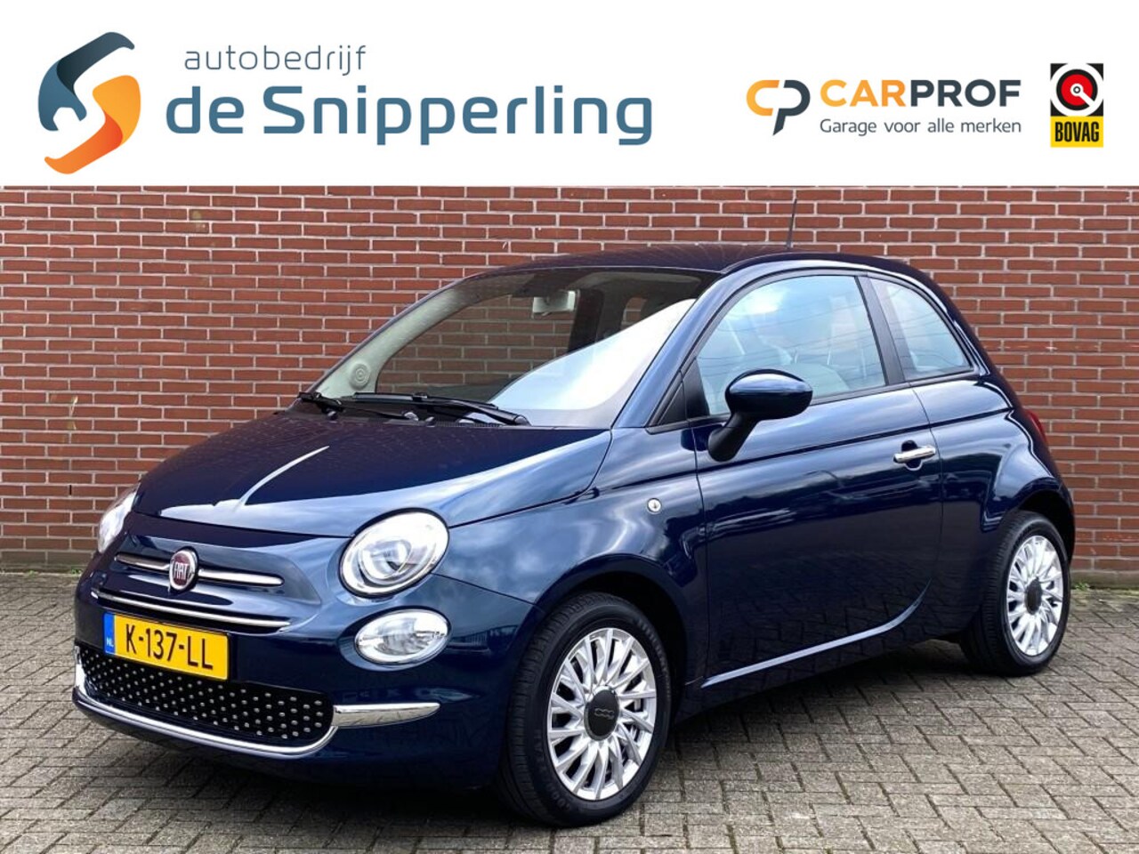 Fiat 500 - 1.0 HYBR. LOUNGE CARPLAY CRUISE DAB LMV PDC - AutoWereld.nl