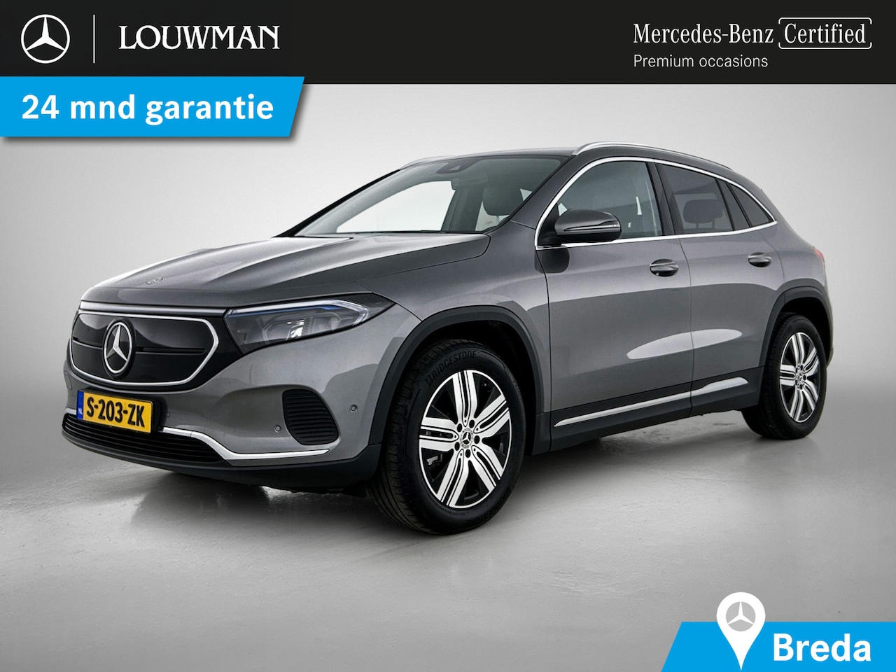 Mercedes-Benz EQA - 250 Luxury Line 67 kWh | Achteruitrijcamera | Sfeerverlichting | Stoelverwarming | Spiegel - AutoWereld.nl