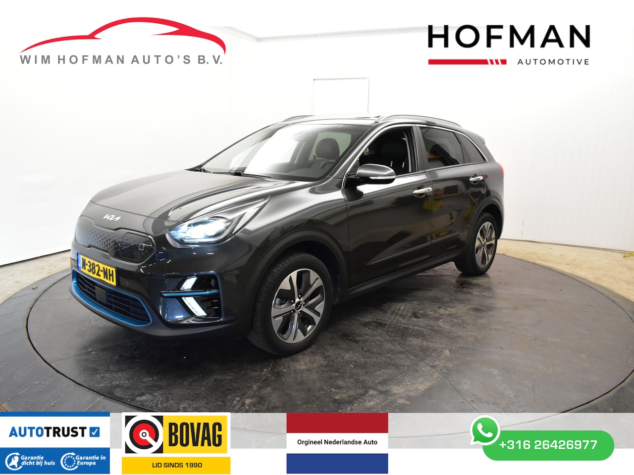 Kia e-Niro - DynamicPlusLine 64 kWh el AKlep Open pano dak Camere - AutoWereld.nl