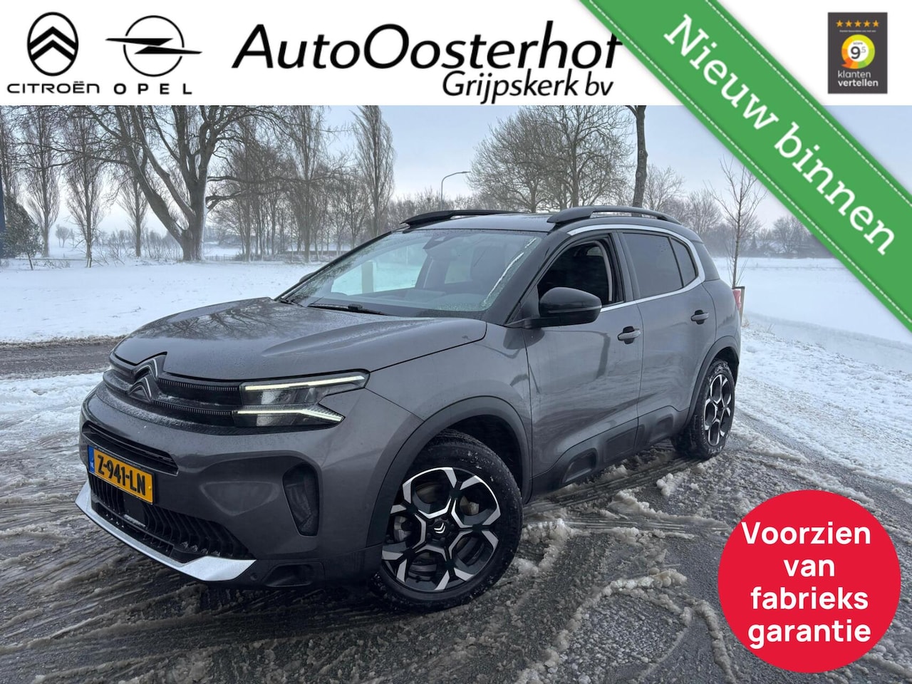 Citroën C5 Aircross - 1.2 Hybrid 136 Plus + Alcantara + stoelverw. Trekhaak - AutoWereld.nl
