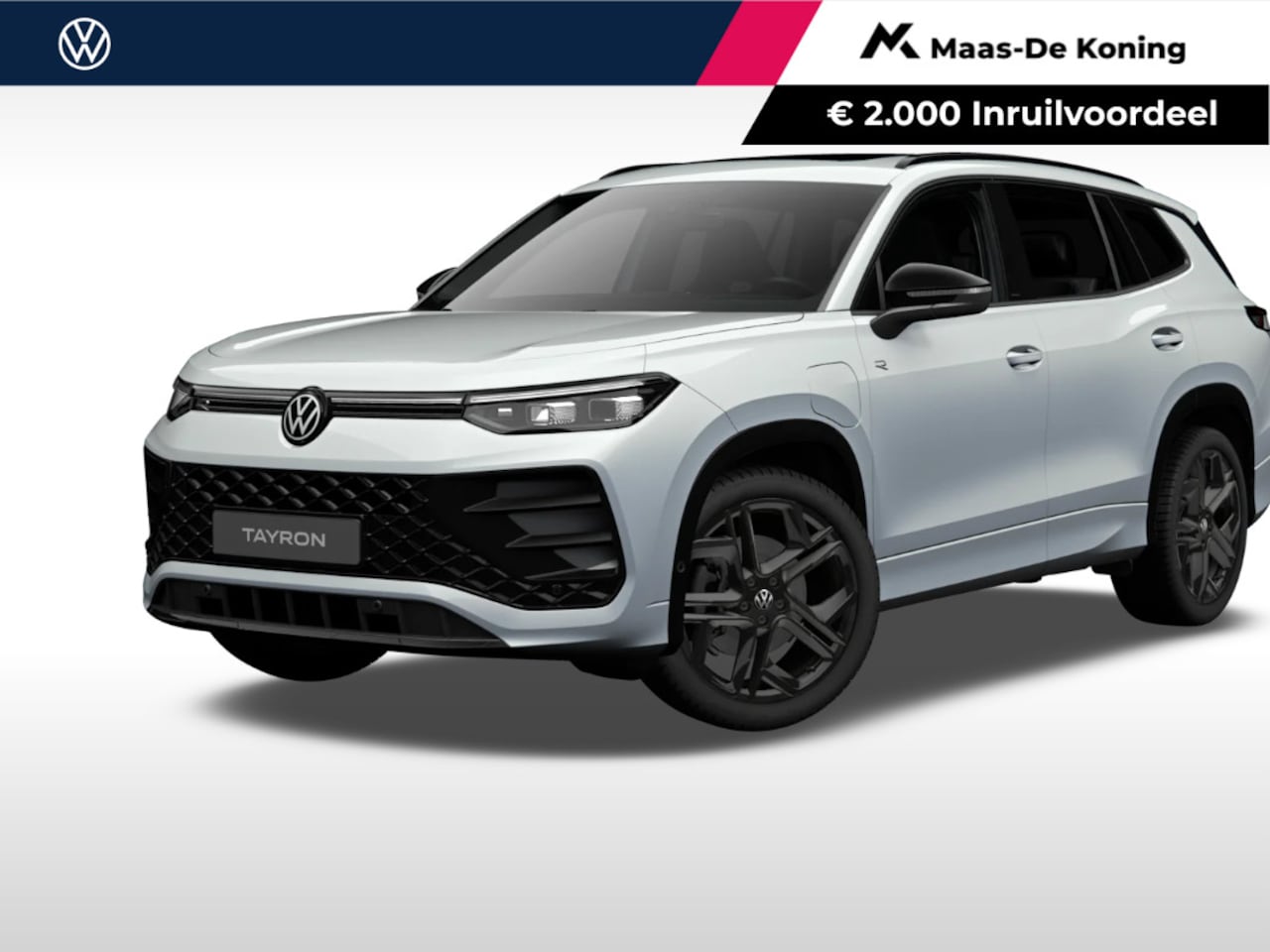 Volkswagen Tayron - R-Line-Edition 1.5 eHybrid 272 pk 6 versn. DSG · Design pakket 'black style' · Trekhaak in - AutoWereld.nl