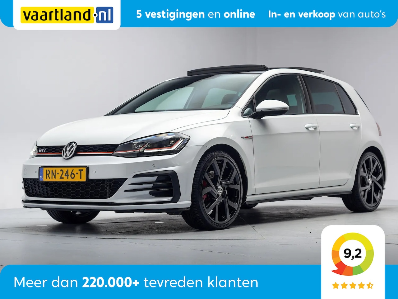 Volkswagen Golf - 2.0 TSI GTI 230 PK [ Schuifdak Lederen Sportstoelen ] - AutoWereld.nl