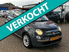 Fiat 500 C - 1.2 Lounge Cabriolet airco elektrische ramen cv op afs