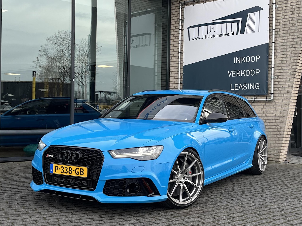 Audi RS6 - *PERFORMANCE*CERAMIC*SOFCL*B&O*HUD*AKRA*KW*CONCAVE - AutoWereld.nl