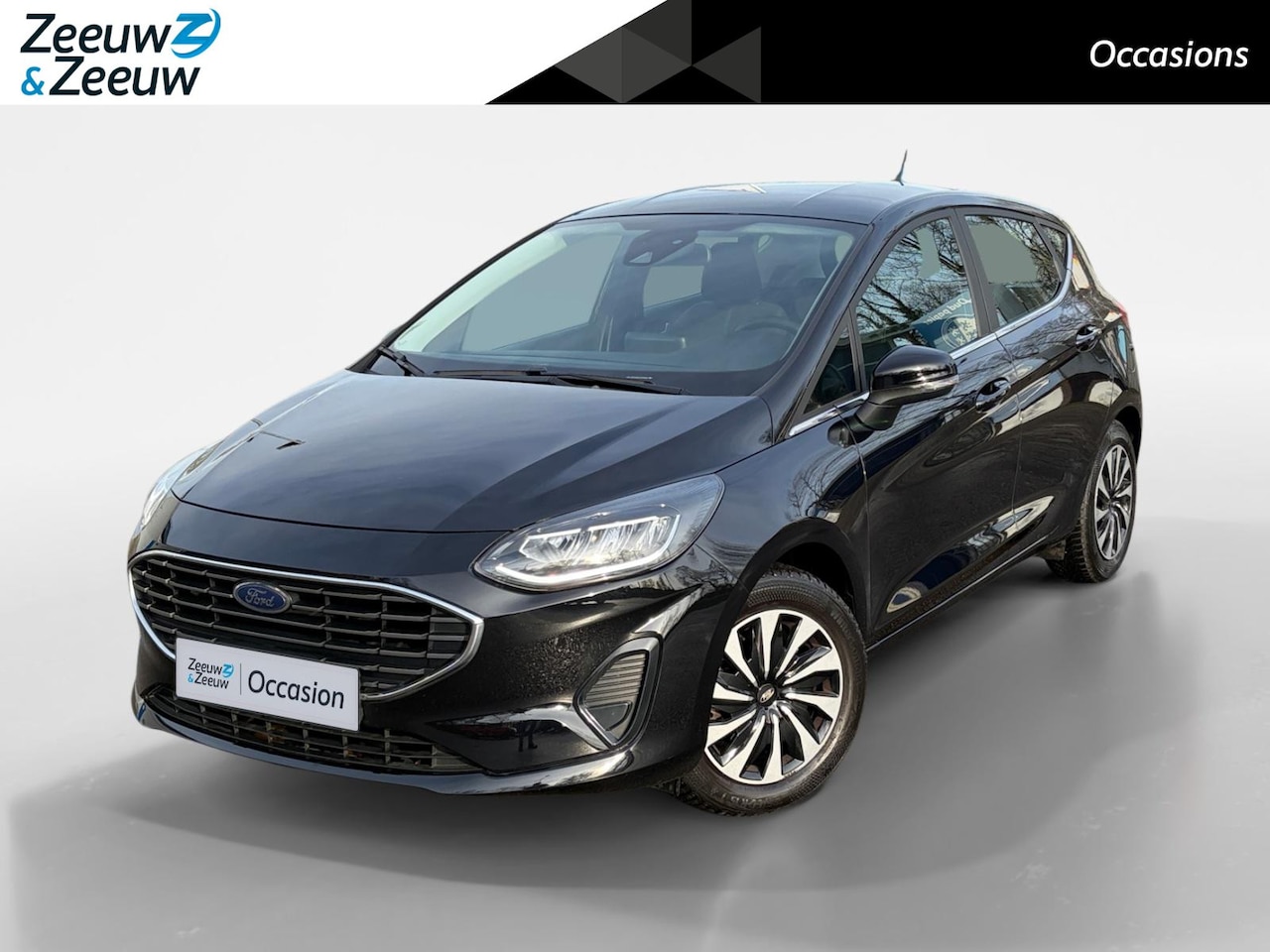 Ford Fiesta - 1.0 EcoBoost Hybrid Titanium 125PK | Navigatie | Climate Control | Parkeersensoren | Cruis - AutoWereld.nl