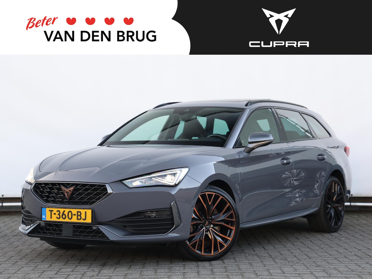 CUPRA Leon Sportstourer - 1.4 e-Hybrid VZ Copper Edition 245PK DSG | Panoramadak | Led | Trekhaak | Navigatie | Stoe - AutoWereld.nl