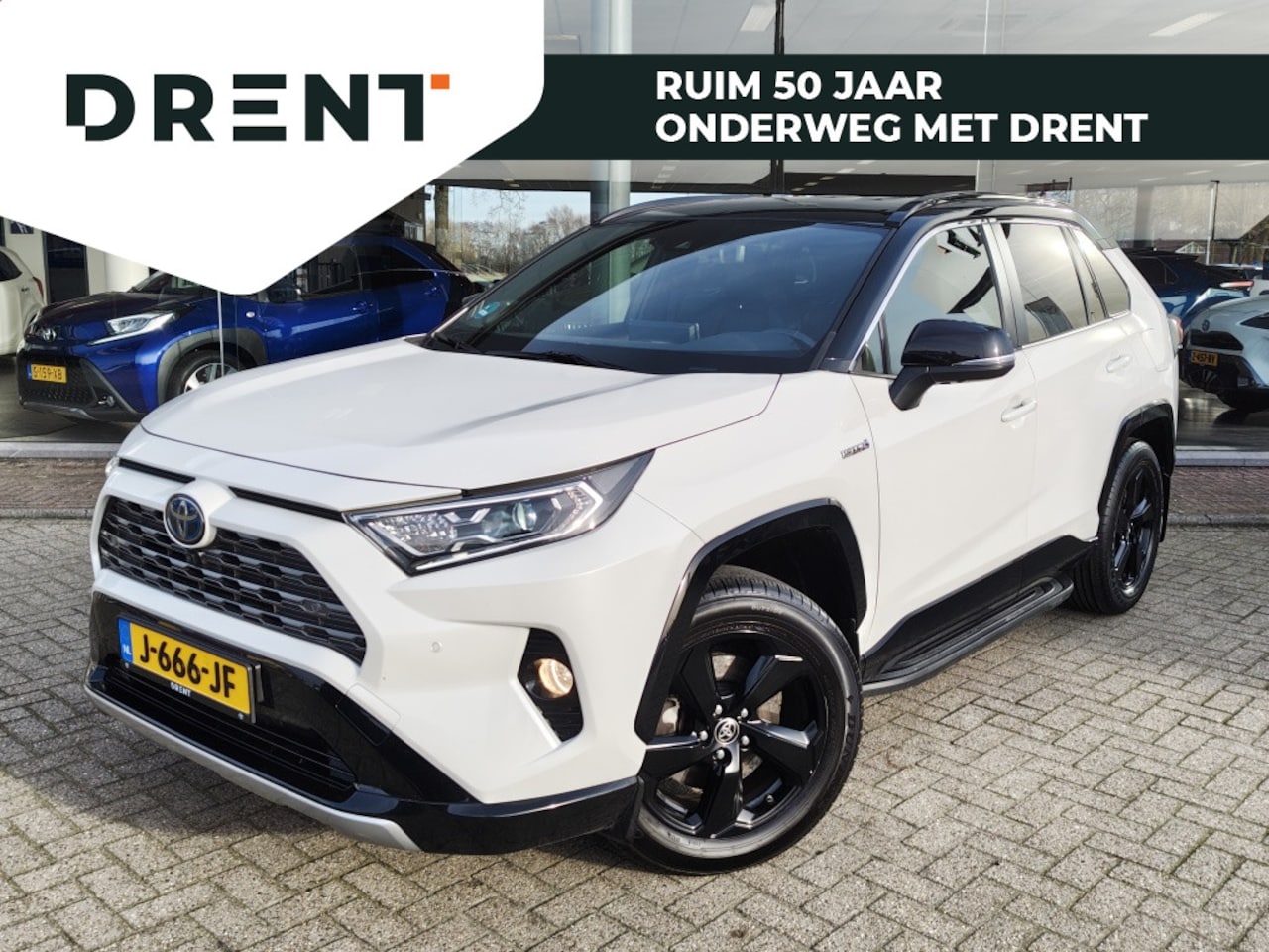 Toyota RAV4 - 2.5 Hybrid Style Bi-Tone | Trekhaak | JBL | Navi | 360 Camera | - AutoWereld.nl