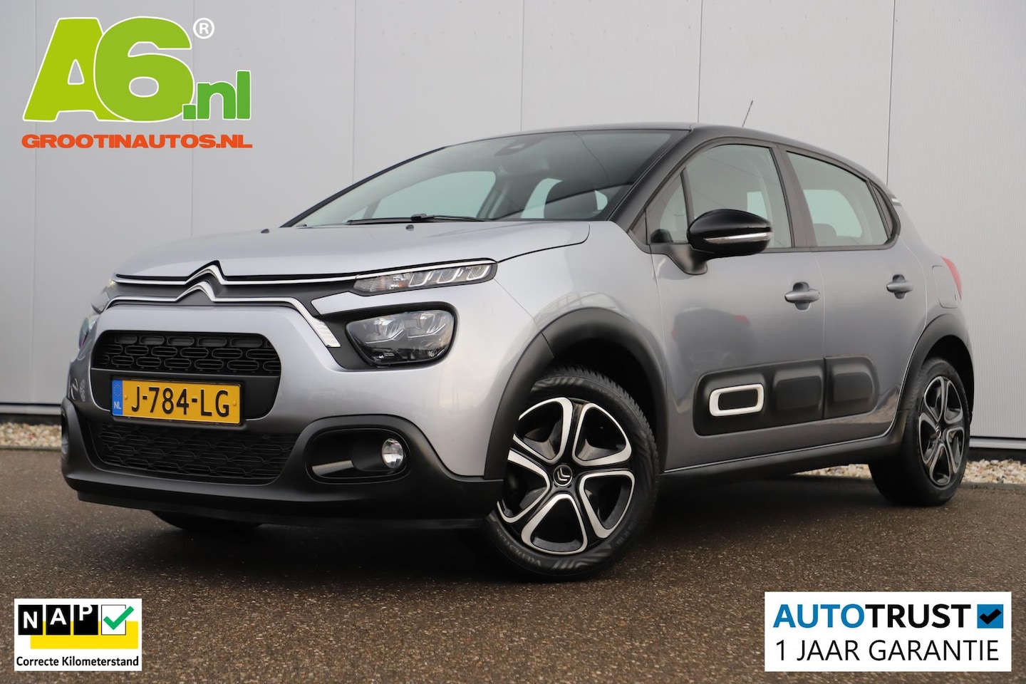 Citroën C3 - 1.2 PureTech Feel Navigatie Carplay Android Climate Cruise Control Rijstrooksensor Parkeer - AutoWereld.nl