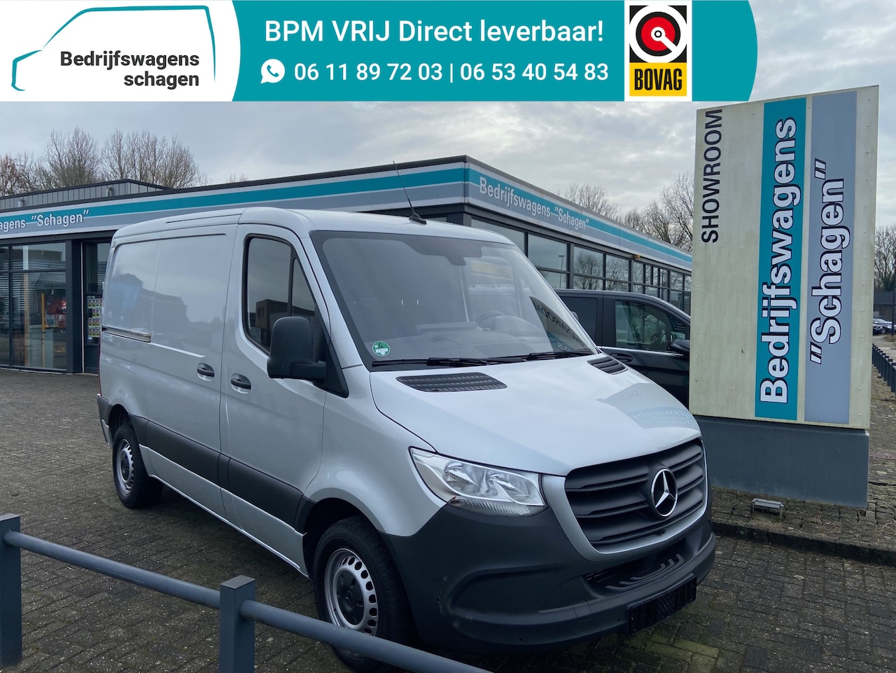 Mercedes-Benz Sprinter - 211 CDI L1H1 E6 | Automaat | 360° Camera | Trekhaak | Mbux - AutoWereld.nl