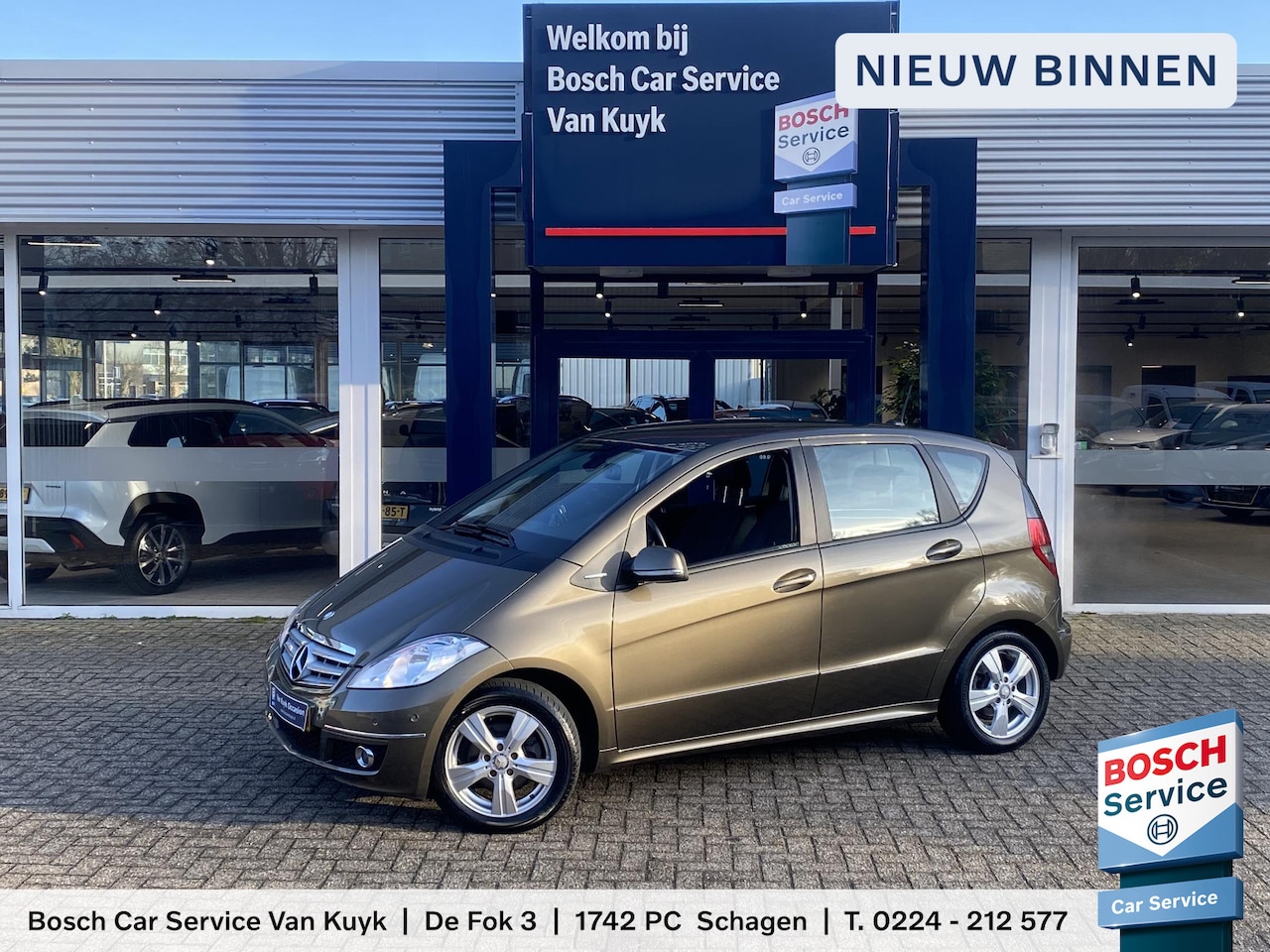 Mercedes-Benz A-klasse - 160 Business Class Avantgarde / Automaat / NL-Auto / 2e-Eigenaar / Cruise-Control / Afneem - AutoWereld.nl